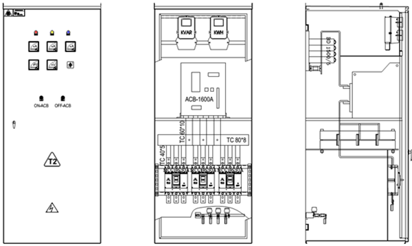 Sơ đồ cấu tạo, bản vẽ tủ điện công nghiệp