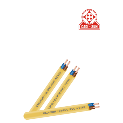 Dây đôi mềm dẹt chậm cháy Cadisun FSN-VCTFK 2x0.75