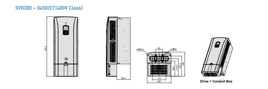 ong dan bien tan ls is7 30kw 45kw 400v