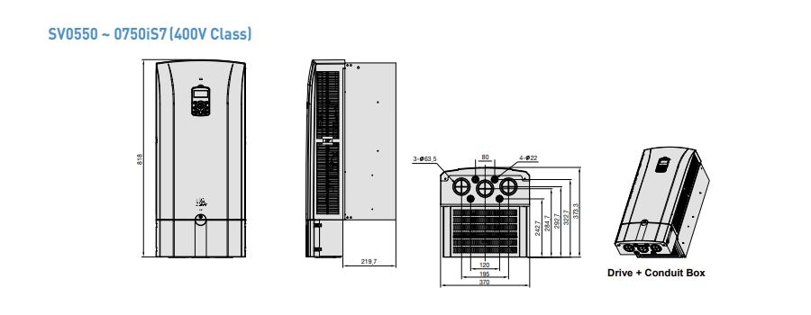 ong dan bien tan ls is7 55kw 75kw 400v