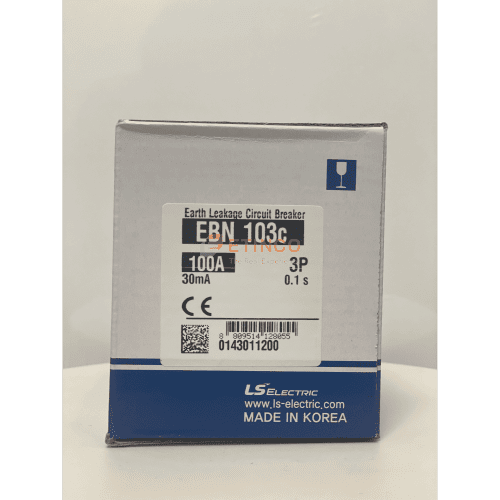 EBN103c 100A | CB khối chống giật LS ELCB 100A 30mA 3P 18kA