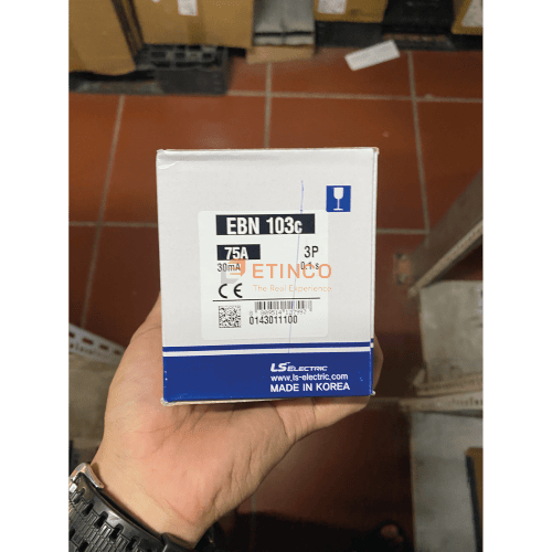EBN103c 75A | CB khối chống giật LS ELCB 75A 30mA 3P 18kA