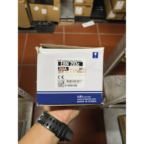 EBN203c 200A | CB khối chống giật LS ELCB 200A 30mA 3P 26kA