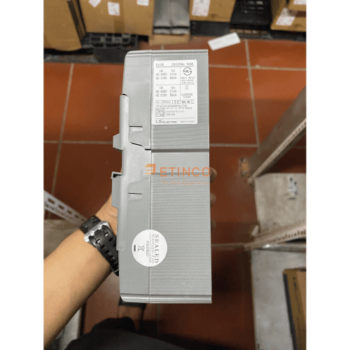 EBS204c 150A | Aptomat khối chống giật LS ELCB 150A 30mA 4P 37kA