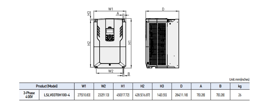 kich thuoc bien tan ls h100 ip20 37kw-4