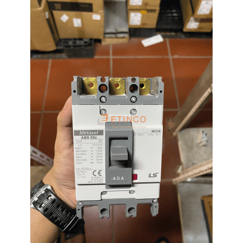MCCB LS ABS53c 3P 40A 22kA