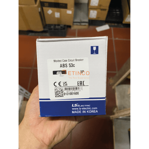 MCCB LS ABS53c 3P 40A 22kA