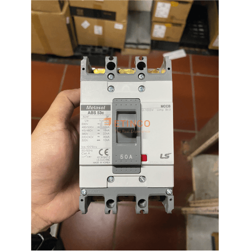 MCCB LS ABS53c 50A 22kA MCCB LS ABS53c 3P 50A 22kA