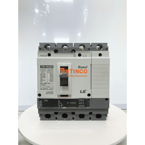 TS160N FTU160 4P 125A | Aptomat MCCB LS 4P 125A 50kA