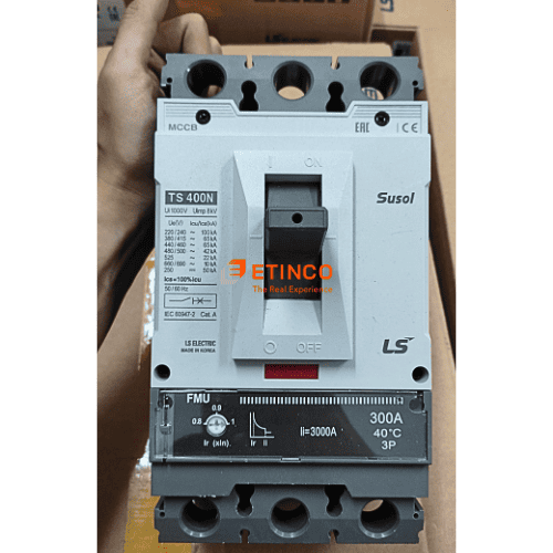 TS400N FMU400 3P 300A | Aptomat MCCB LS 3P 300A 65kA