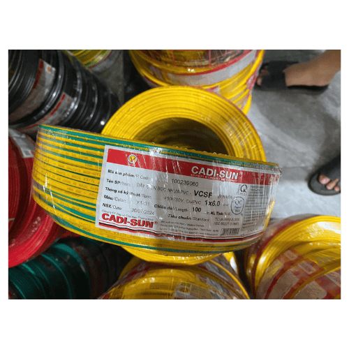 day cap dien Cadisun VCSF 1x6.0 anh 2