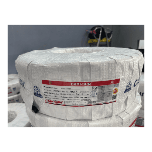 day cap dien Cadisun VCTF 3x1.5 anh 1