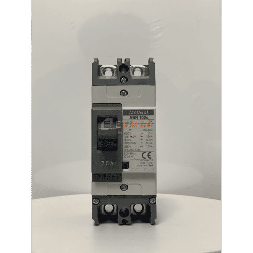 MCCB LS ABN102c 2P 75A 35kA