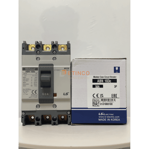 Aptomat khối MCCB LS ABN103c 50A 22kA MCCB LS ABN103c 3P 50A 22kA