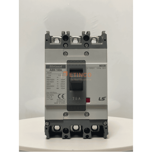 MCCB LS ABN103c 3P 75A 22kA
