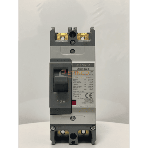 Aptomat khối MCCB LS ABN52c 40A 30kA MCCB LS ABN52c 2P 40A 30kA