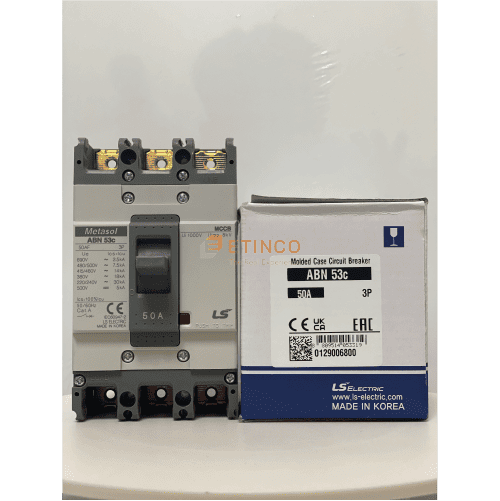 Aptomat khối MCCB LS ABN53c 50A 18kA MCCB LS ABN53c 3P 50A 18kA
