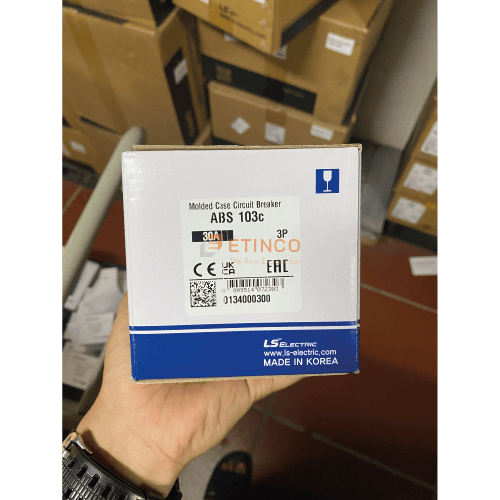 Aptomat MCCB LS ABS103c 30A 42kA MCCB LS ABS103c 3P 30A 42kA