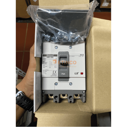 MCCB LS ABS103c 3P 75A 42kA