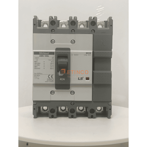 MCCB LS ABS104c 4P 40A 42kA