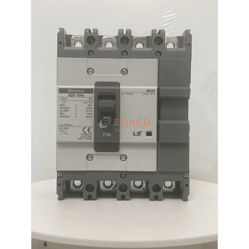 MCCB LS ABS104c 4P 75A 42kA
