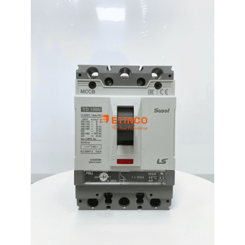 TD100N FMU100 3P 100A | Aptomat MCCB LS 3P 100A 50kA