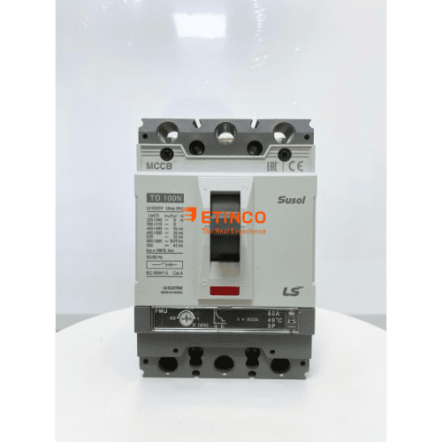TD100N FMU100 3P 80A | Aptomat MCCB LS 3P 80A 50kA