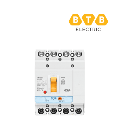 MCCB BTB MT125S420A 4P 20A 25kA Chỉnh nhiệt 0.7-1.0