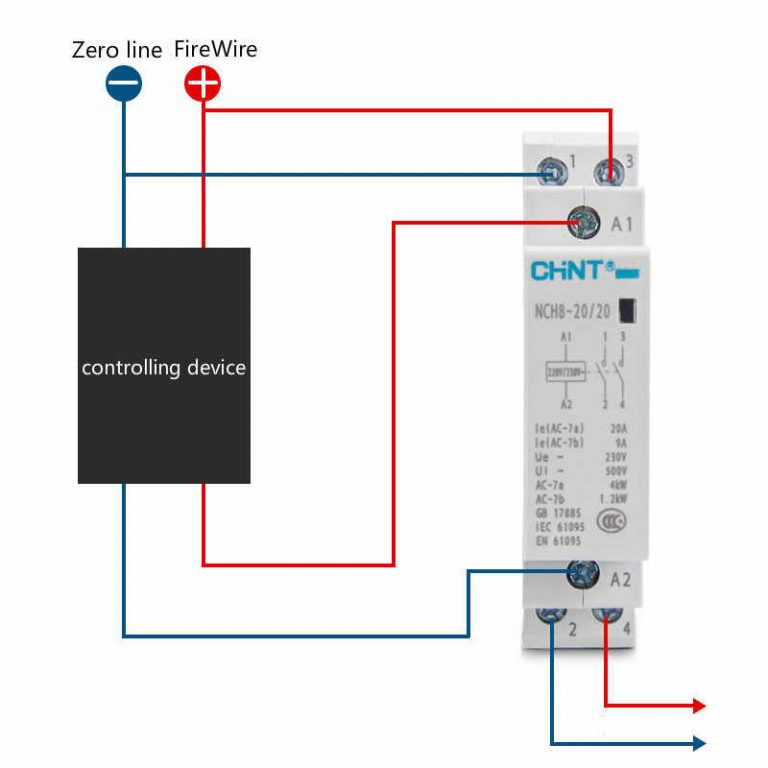 dau contactor 1 pha