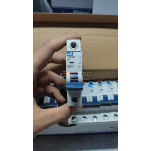 LA63N 1P 10A | Aptomat tép LS MCB 1P 10A 6kA