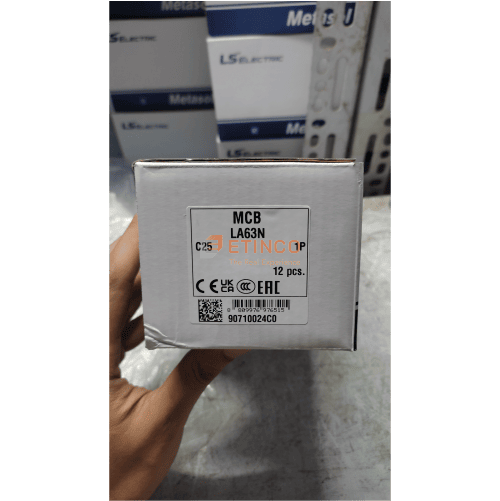 Aptomat MCB LS LA63N C25 1P 25A 6kA MCB LS LA63N 1P 25A 10kA