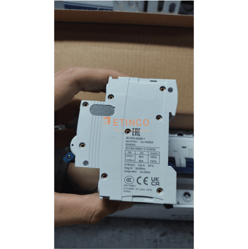 Aptomat MCB LS LA63N C50 3P 50A 6kA MCB LS LA63N 3P 50A 10kA