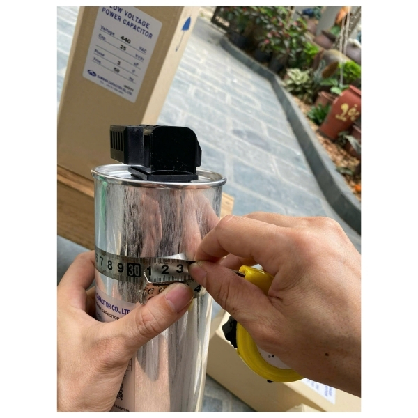 Tụ bù Samwha 25kVAr RMC-4450250KT 3P 440V (Mới) tu bu kho samwha rmc-4450250kt anh 4