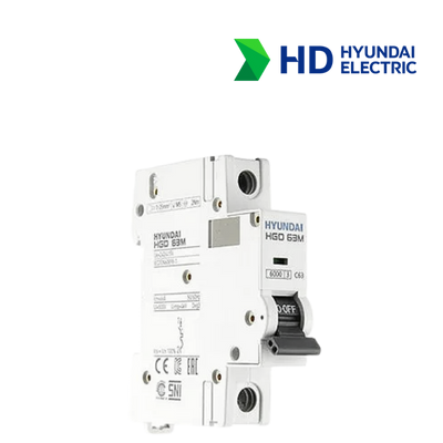 MCB Hyundai HGD63M 1P 63A 6kA