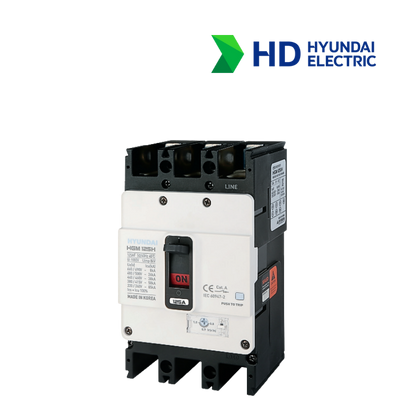 MCCB Hyundai HGM125H-F 3P 125A 38kA