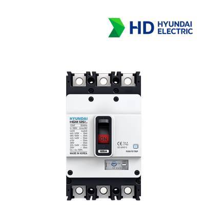 MCCB Hyundai HGM125L-F 3P 125A 55kA