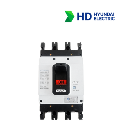 MCCB Hyundai HGM400E-F 3P 400A 45kA