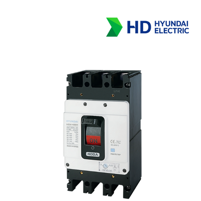 MCCB Hyundai HGM400H-F 3P 400A 85kA