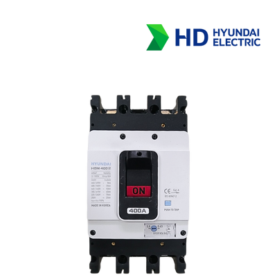 MCCB Hyundai HGM400S-F 2P 400A 75kA