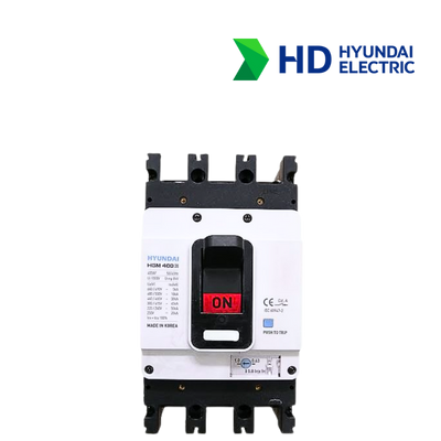 MCCB Hyundai HGM400S-F 3P 350A 65kA