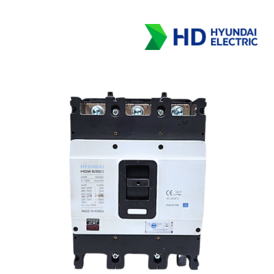 MCCB Hyundai HGM630H-F 3P 500A 85kA