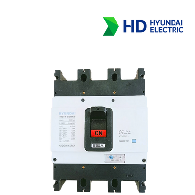 MCCB Hyundai HGM630S-F 3P 500A 65kA