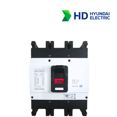 MCCB Hyundai HGM800S-F 3P 700A 65kA