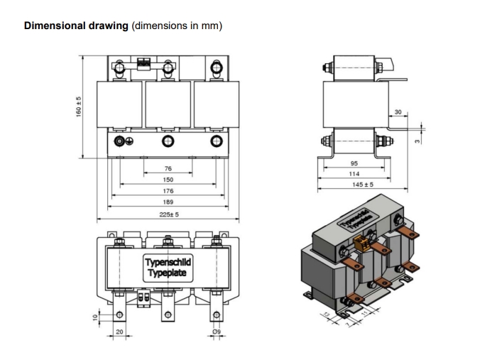 kich thuoc cuon khang epcos B44066D7010M400