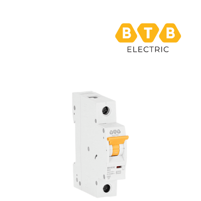 MCB BTB MA63E1PB32 1P 32A 6kA đặc tính cắt B