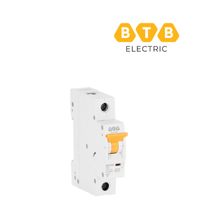 MCB BTB MA63E1PD32 1P 32A 6kA đặc tính cắt D