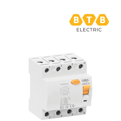 RCCB BTB MR63EG43PN40 3PN 40A 30mA 6kA