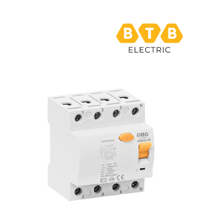 RCCB BTB MR63SG63PN63 3PN 63A 100mA 10kA