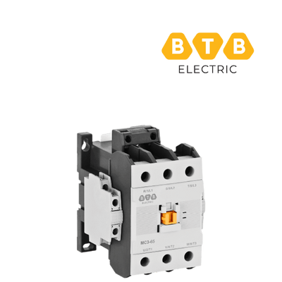 Contactor BTB MC3-65AQ722 65A 380VAC 2NO2NC