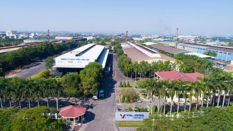 Dự án Công ty TNHH MTV Thép Việt Úc (Vinausteel) Cty TNHH Thep Viet Uc